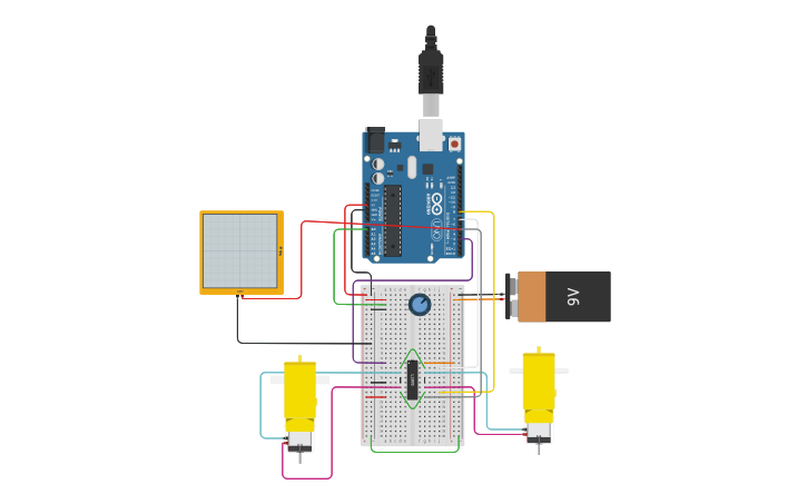 Circuit design Aula 4, Exercício 3 - Tinkercad
