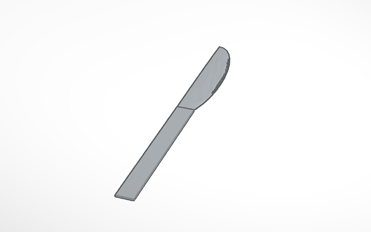 3D design Knife | Tinkercad