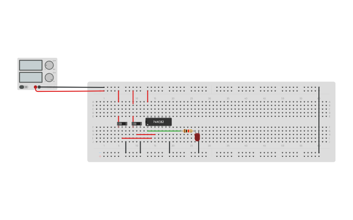 Circuit design Lab 2 Part A ii | Tinkercad