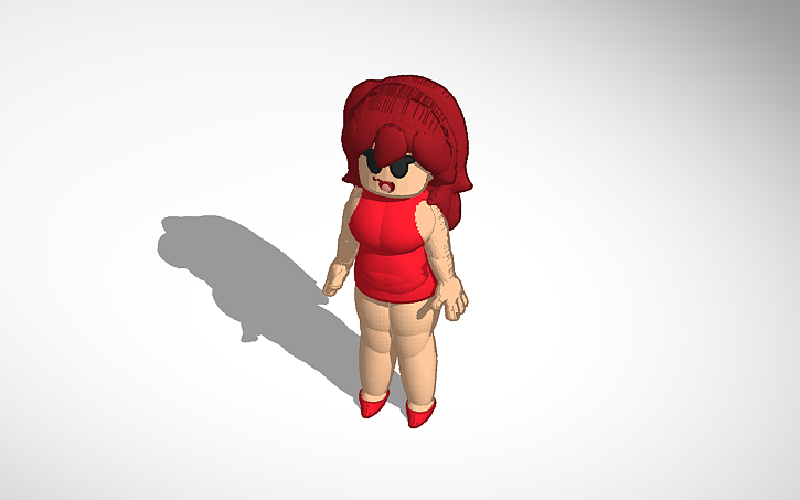 3D design my take on trying to make gf from fnf hd - Tinkercad