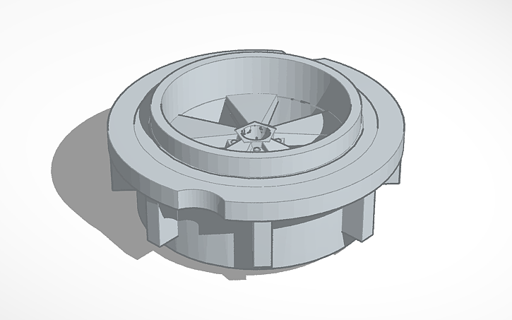 3D design Maisto 1:64 rim - Tinkercad