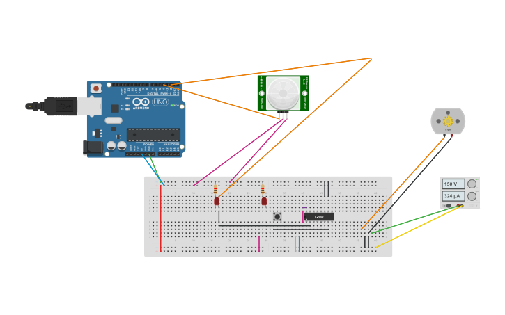 Circuit design ACTIVIDAD 9 | Tinkercad