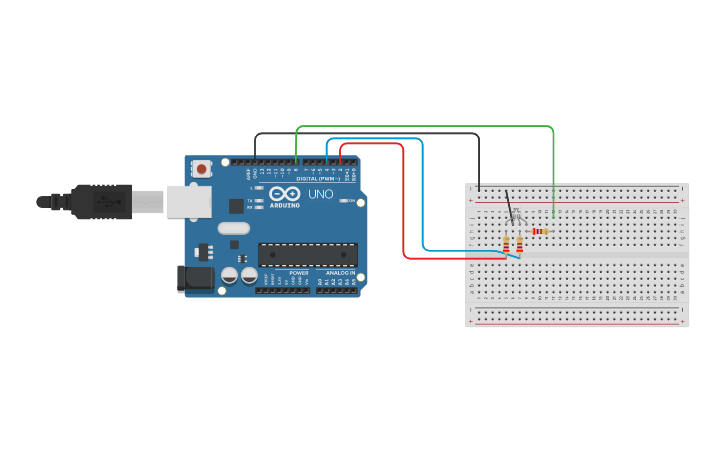 Circuit design led | Tinkercad