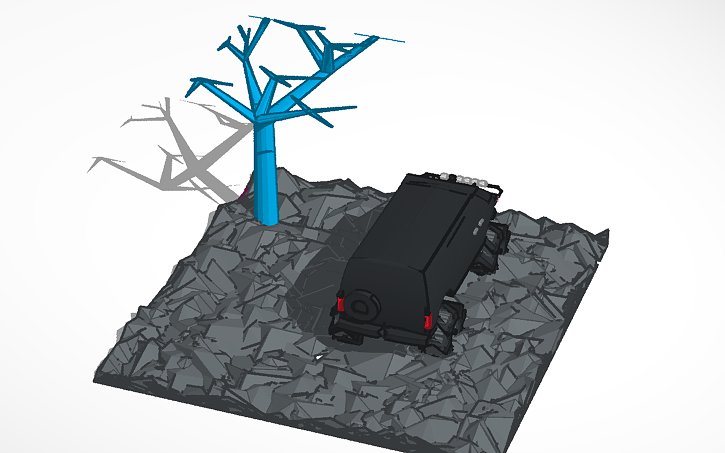 3D design offroad truck | Tinkercad