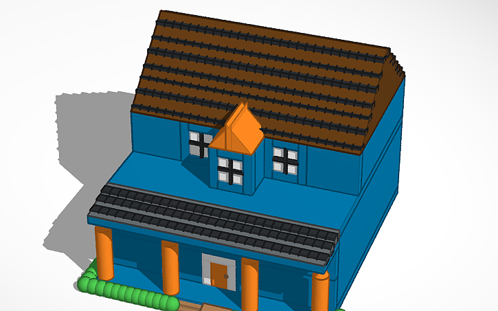 Tinkercad Challenge School Project Make A House Tinkercad