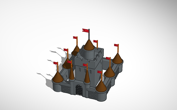 Castle Tinkercad: Hướng Dẫn Thiết Kế Lâu Đài 3D Chi Tiết và Sáng Tạo