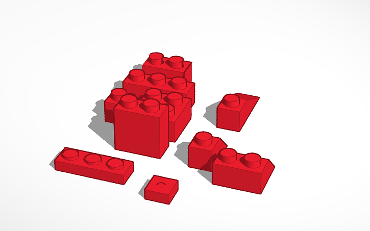 3D design lego - Tinkercad