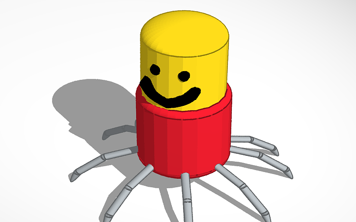 Despacito Spider Of Roblox Tinkercad - roblox despacito spider how to make