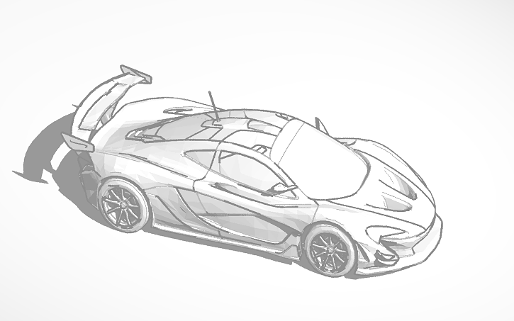 3d Design Maclaren P1 