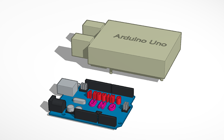 3D design Arduino - Tinkercad