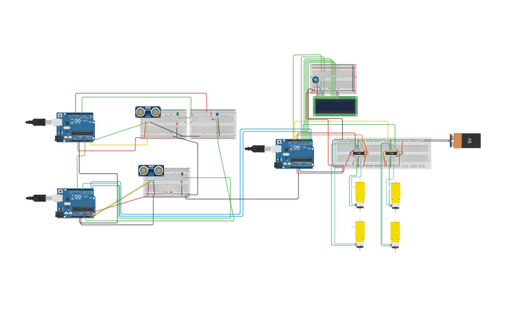 Circuit design Tinkercad Clemente Guizán Rey - Tinkercad