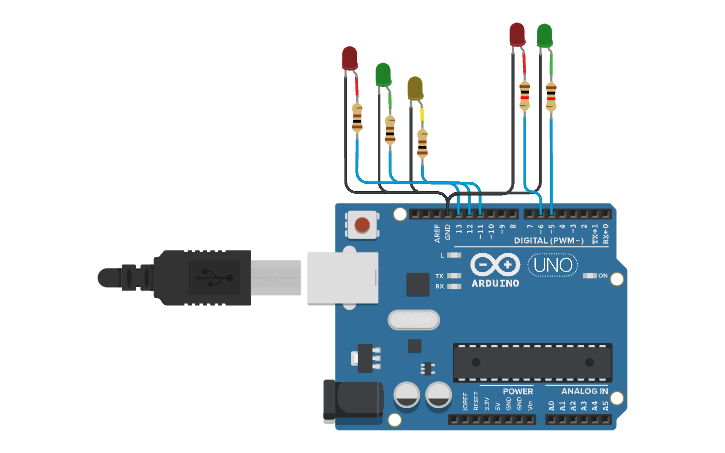 Circuit design Arduino-App inventor - Tinkercad