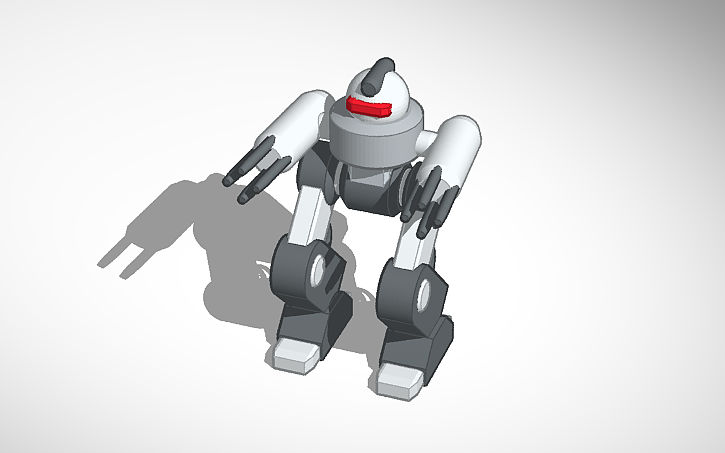 3D design robot - Tinkercad