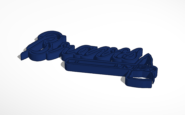 3D design braves - Tinkercad