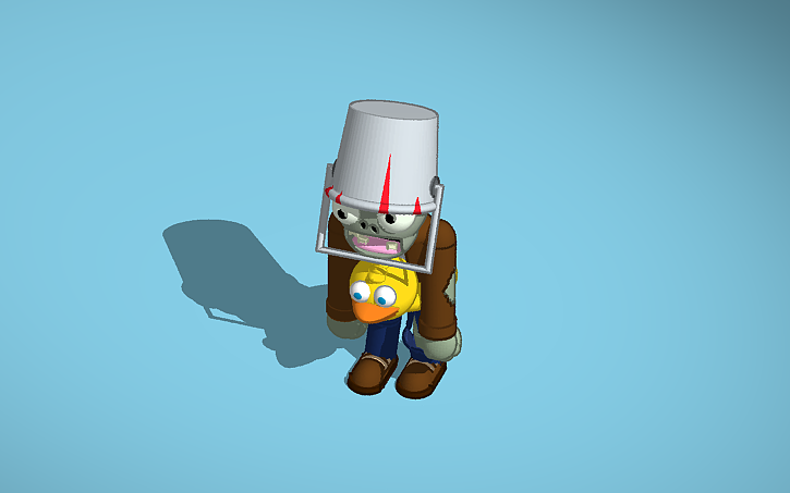 3D design Ducky tube buckethead - Tinkercad