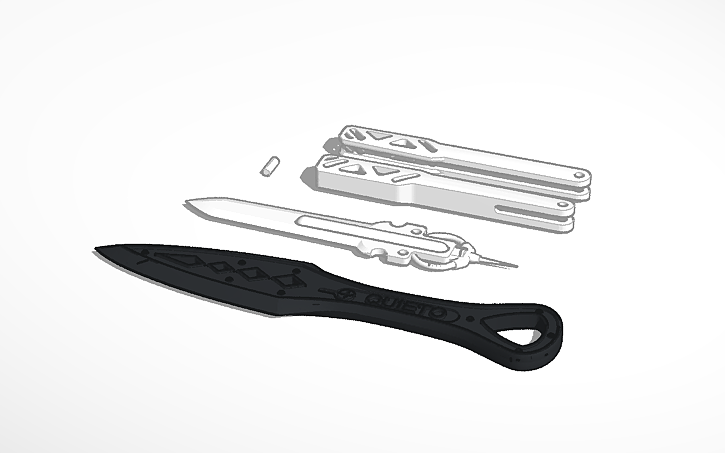 OCTANE Butterfly knife apex legends, 3D models download