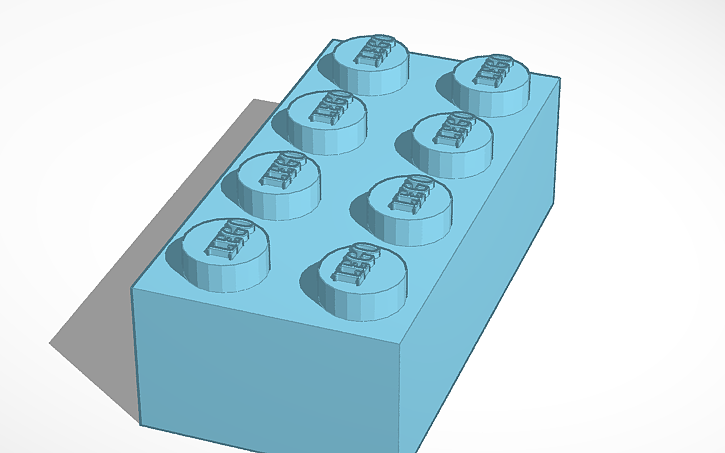 3D design Lego Project - Tinkercad