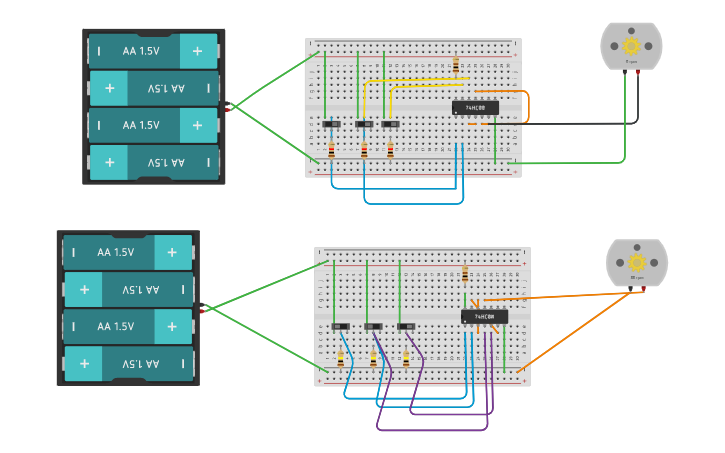 Circuit design Actividad evaluable 4 - Tinkercad