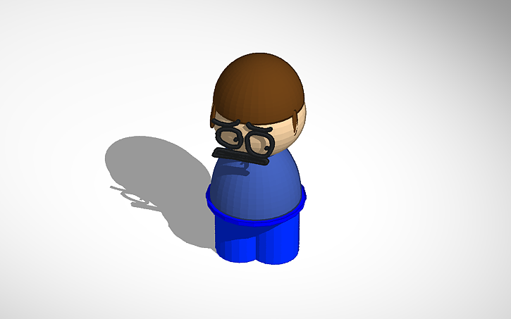 3D design 3D Dave but in the shape of expunged | Tinkercad