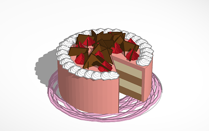 3D design Red-Ribbon | Tinkercad