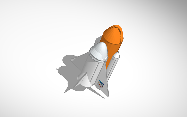 3d Design Space Shuttle! - Tinkercad