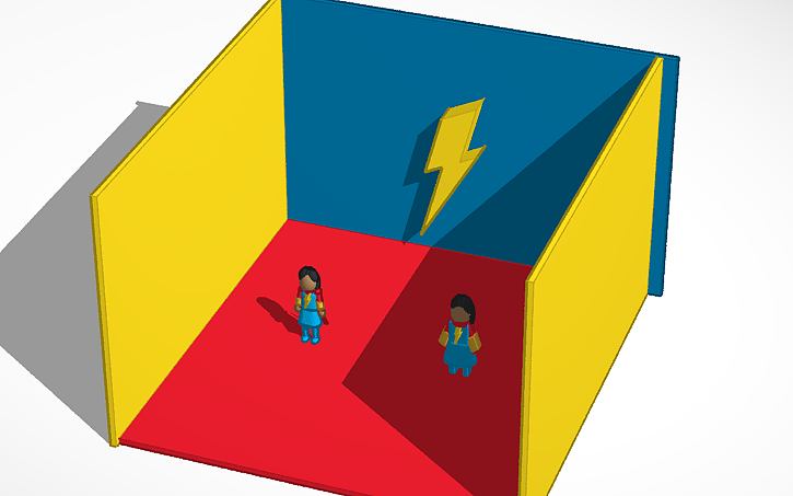 3D design Ms. Marvel - Tinkercad