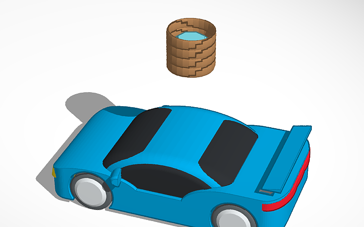 SPORTS CAR Autodesk Tinkercad