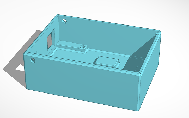 3D design Arduino uno box B | Tinkercad
