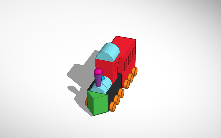 3D design 二愛30 謝沂妮 Train - Tinkercad