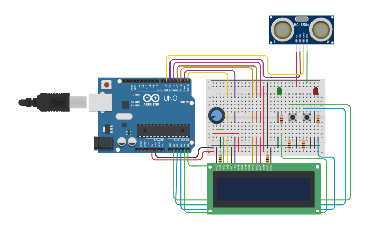 Circuit design practica_7 - Tinkercad