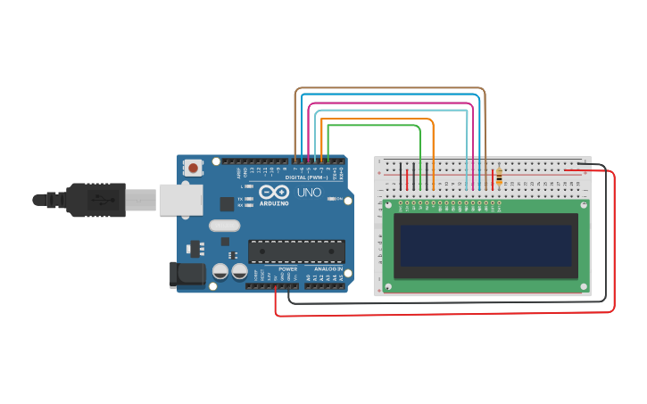 Датчик газа ардуино mq-2 и lcd дисплей. Схема arduino tinkercad. Tinkercad lcd дисплей. Tinkercad lcd 16x2. Tinkercad lcd.