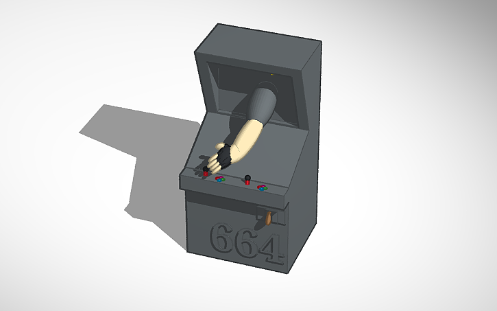 Normal Arcade Machine 3D design Normal Arcade Machine - Tinkercad