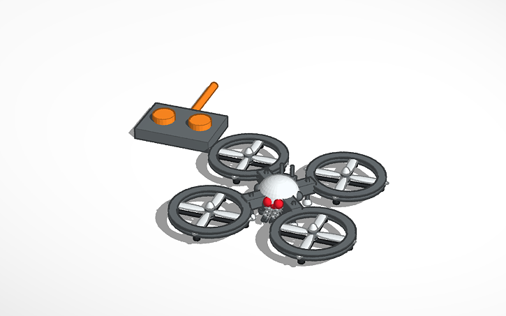 3D design Drone | Tinkercad