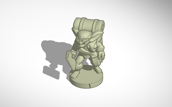 3D design Goblin - Tinkercad