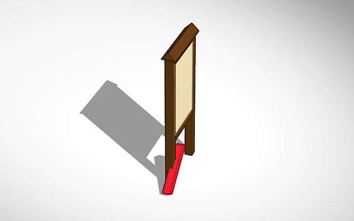 3D design Schulwaldschild von Franz Chevante | Tinkercad