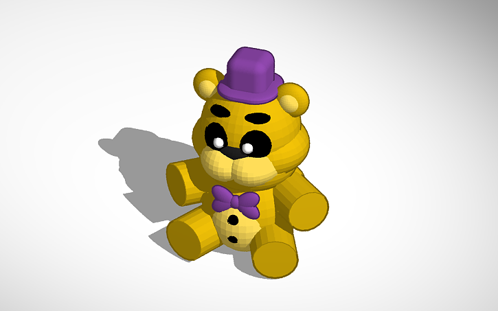 cute fredbear plush