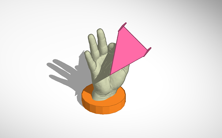 Paper Airplane Award V1 Mockup Tinkercad