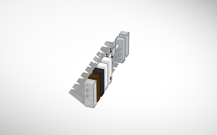 3D design Трехполосная АС 8851 на динамиках Асалаб | Tinkercad