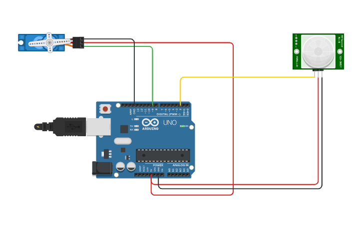 Circuit design Sensor infrarrojos _PIR (Passive Infrared Sensor ...