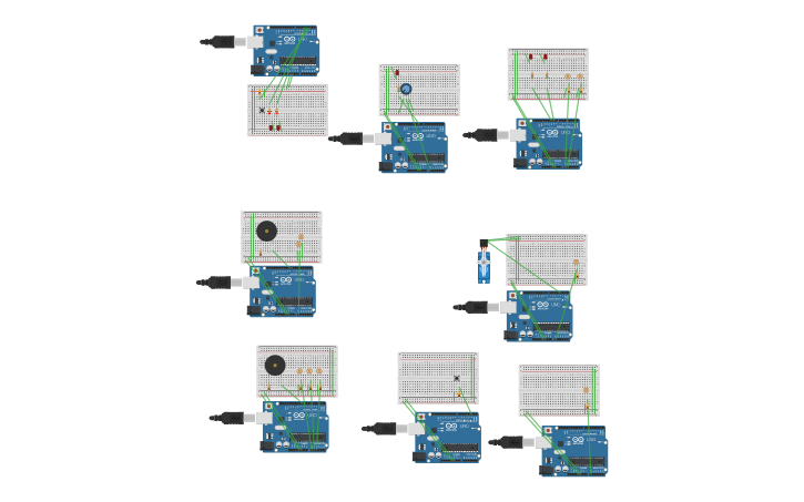 Circuit design Arduino - Tinkercad