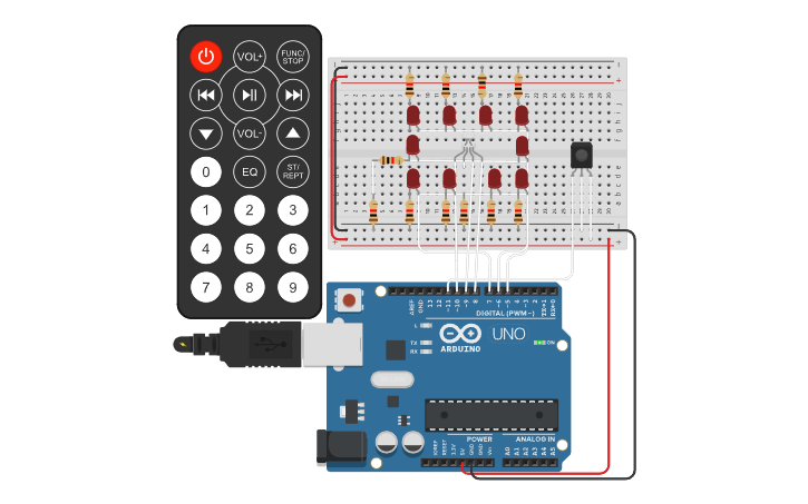 Circuit design level 4 - Tinkercad