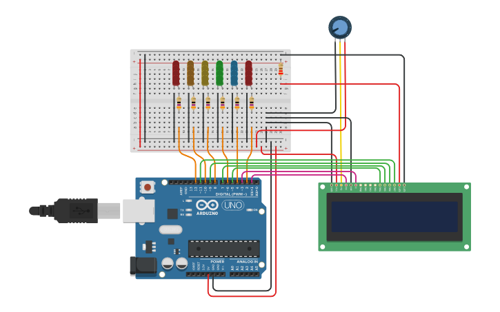 Circuit design Luca Pantera Rosa-Multicolor LGBT | Tinkercad