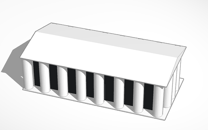 3D design temple storage unit | Tinkercad