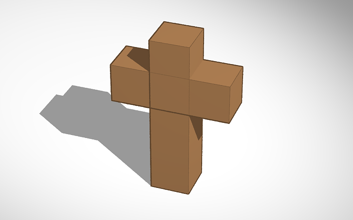 3D design Cross | Tinkercad