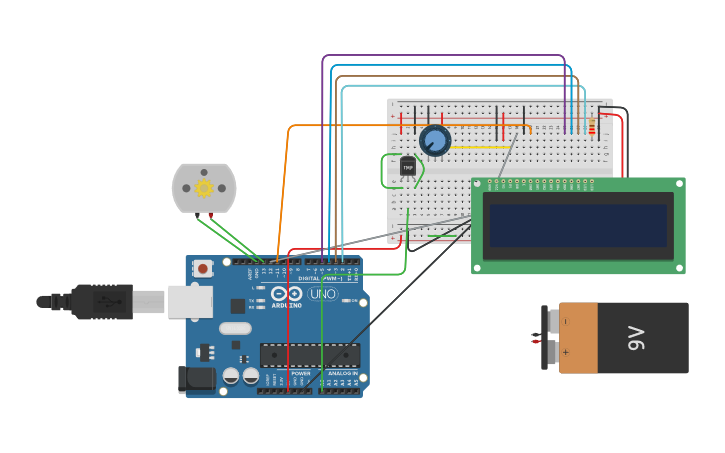 Circuit design BIEN - Tinkercad