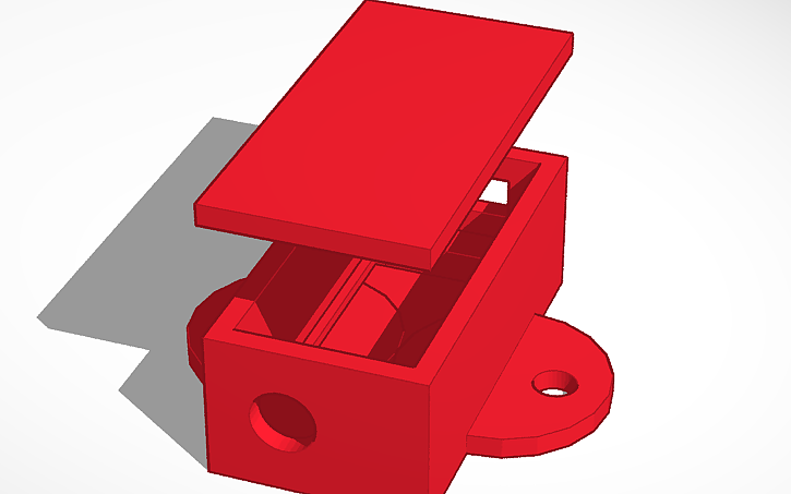 3D design Arduino Laser Sensor Case - Tinkercad