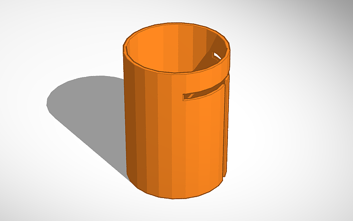 3D design can holder - Tinkercad