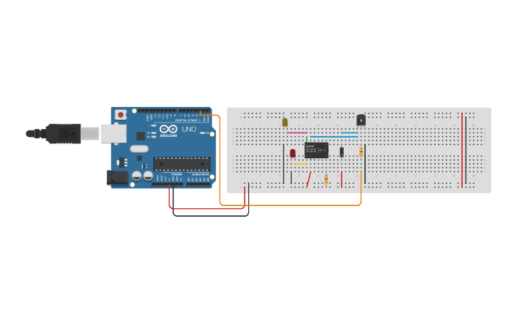 Circuit design Final Assessment Arduino Relay testing - Tinkercad