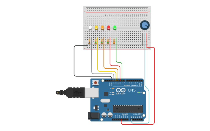 Circuit design LISTA 04 - Tinkercad