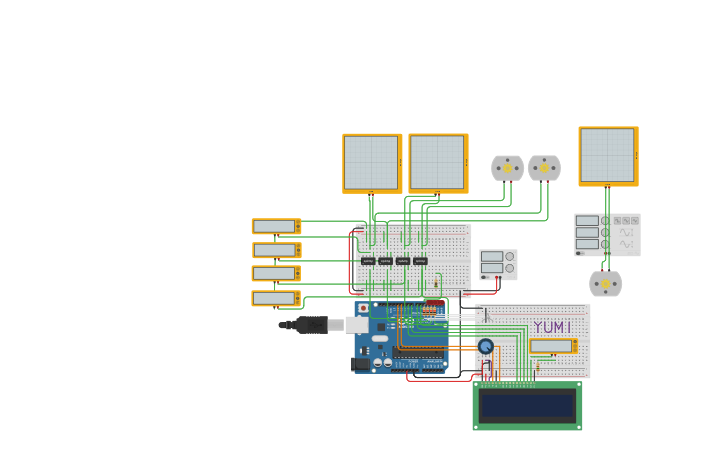 Python Tinker Stepper Circuit design Stepper Motor Driver - Tinkercad